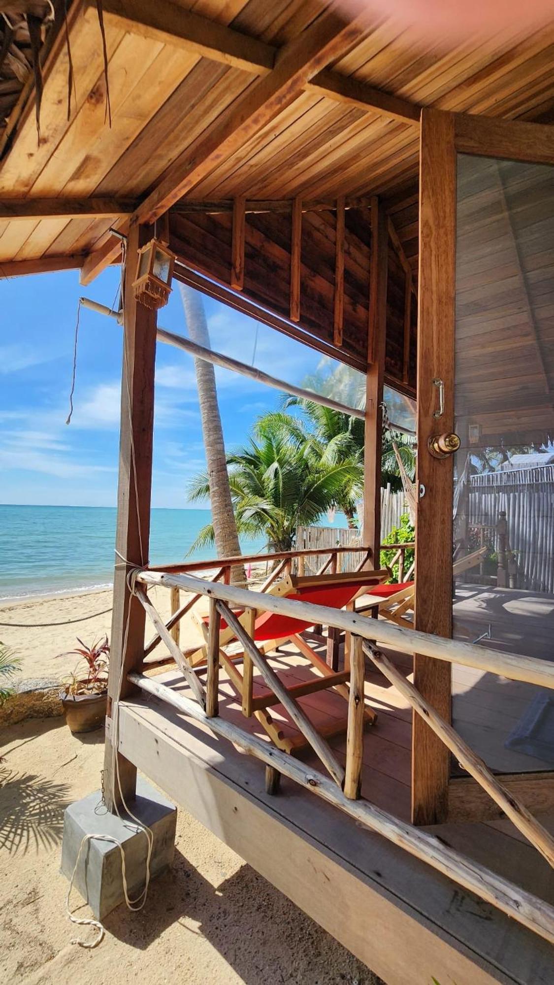 Castaway Beach Bungalows ศรีธนู ภายนอก รูปภาพ