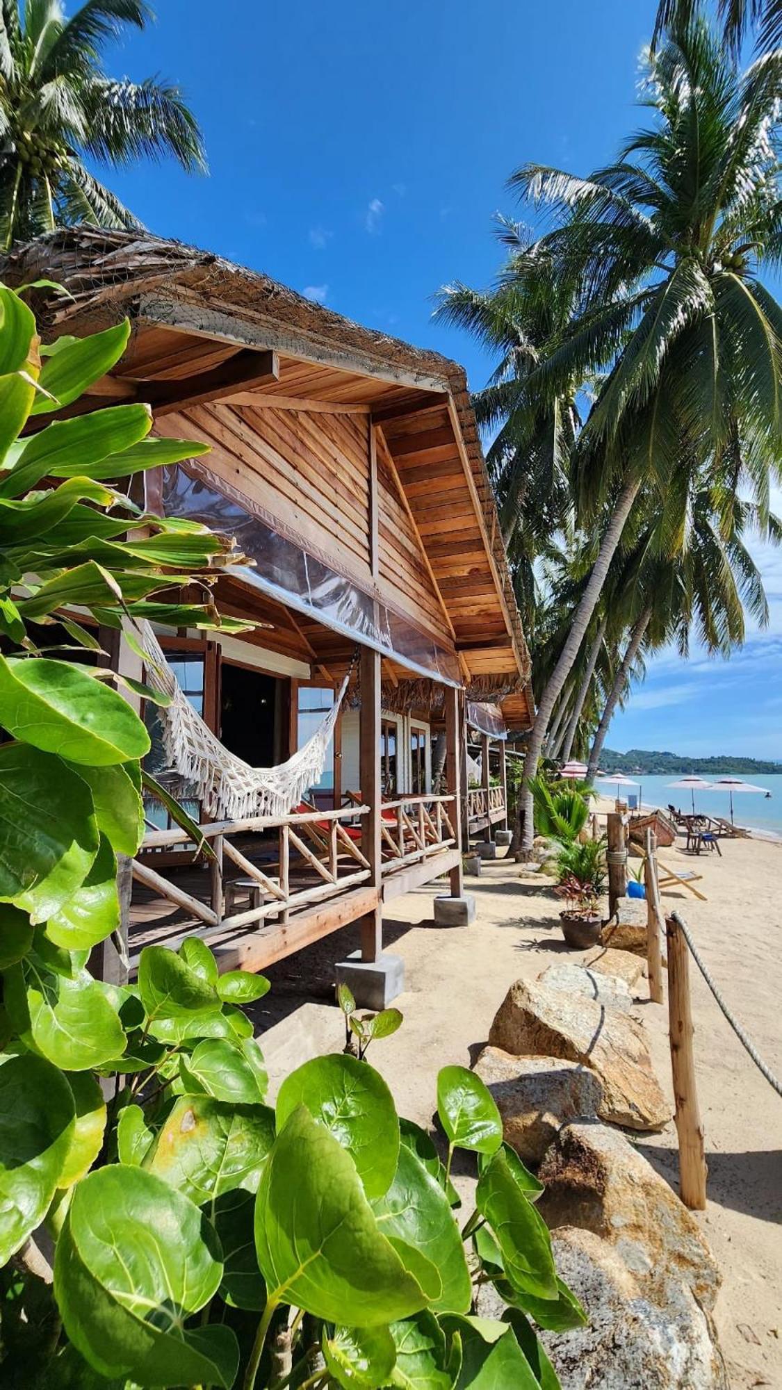 Castaway Beach Bungalows ศรีธนู ภายนอก รูปภาพ